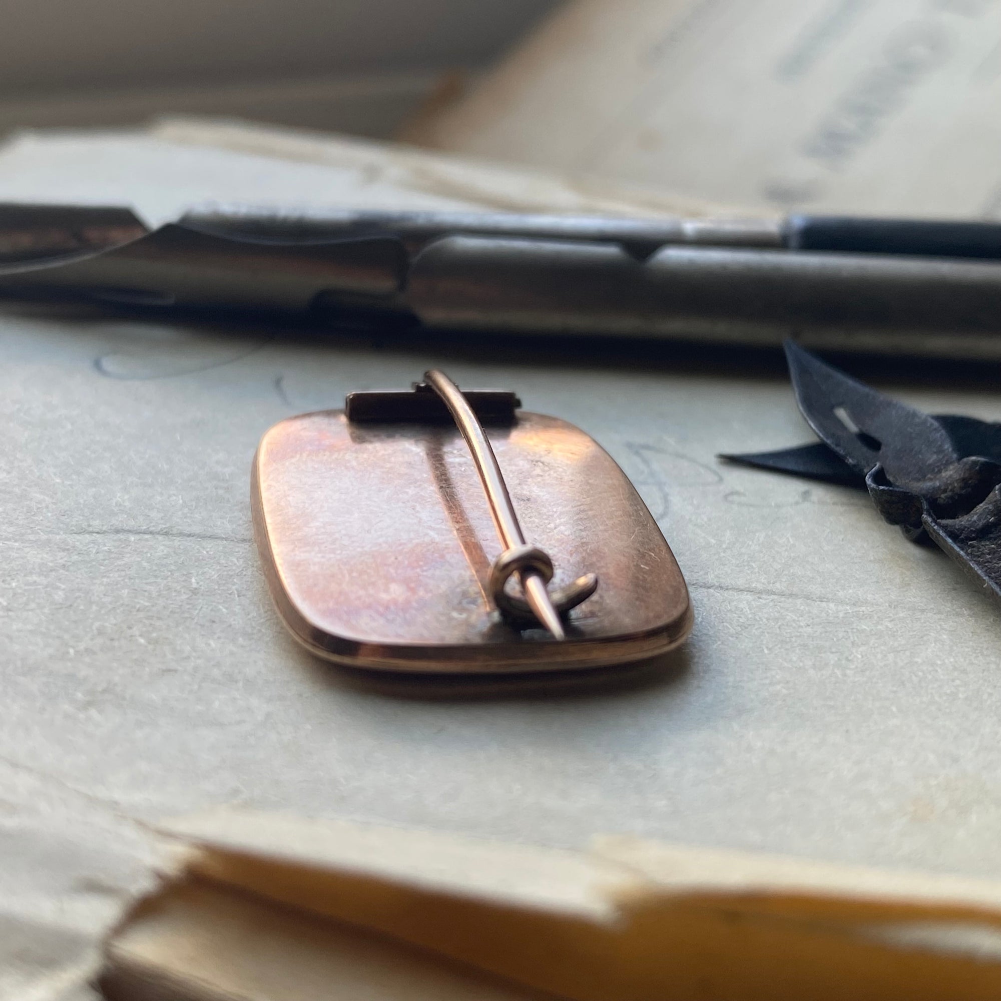 Antique Georgian Silhouette Brooch by John Field
