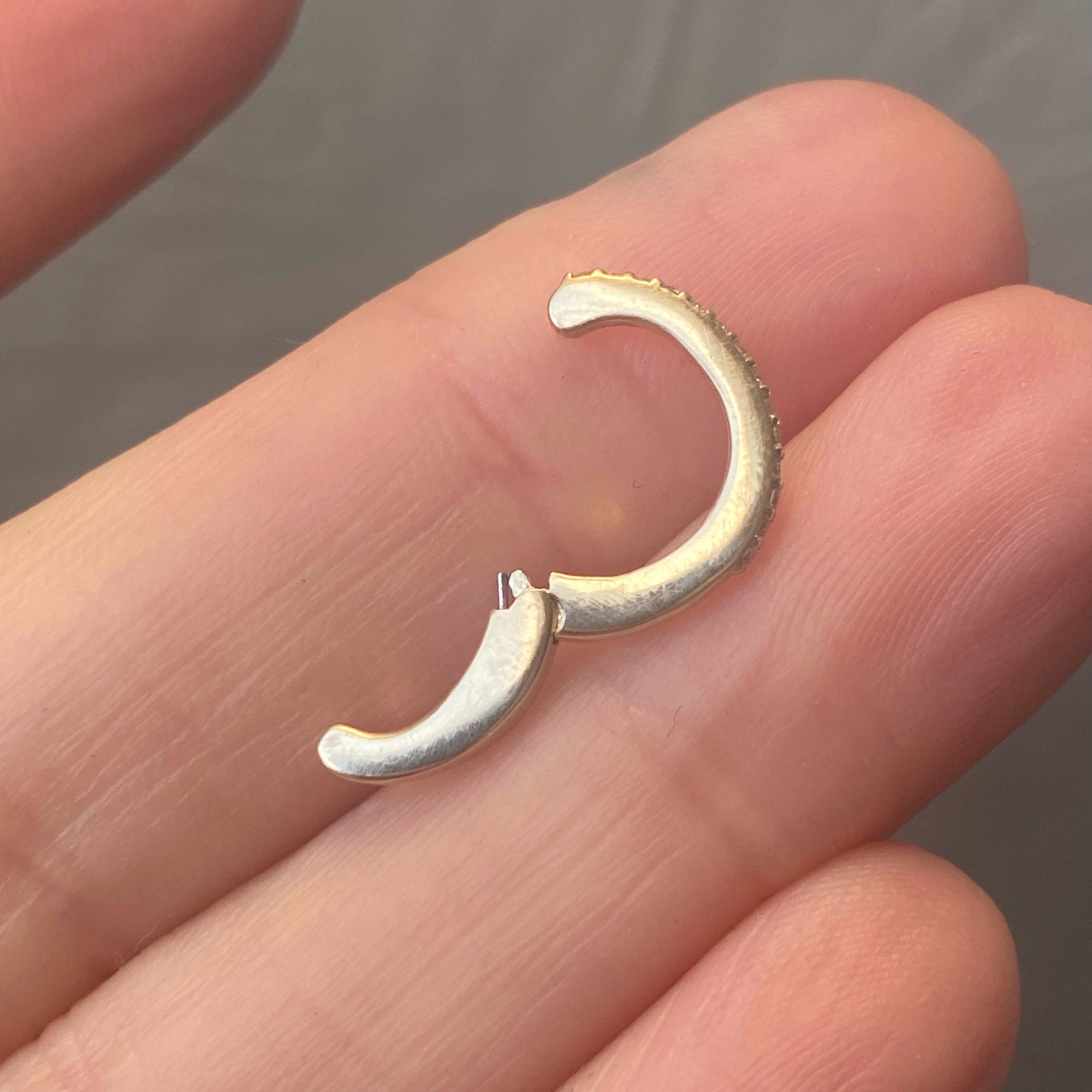 Diamond Ear Cuff - 14k