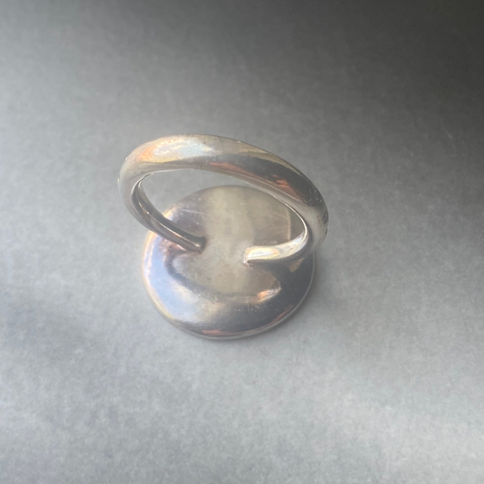Estate Links of London "Watch Over Me" Moon Ring - Size 6.25