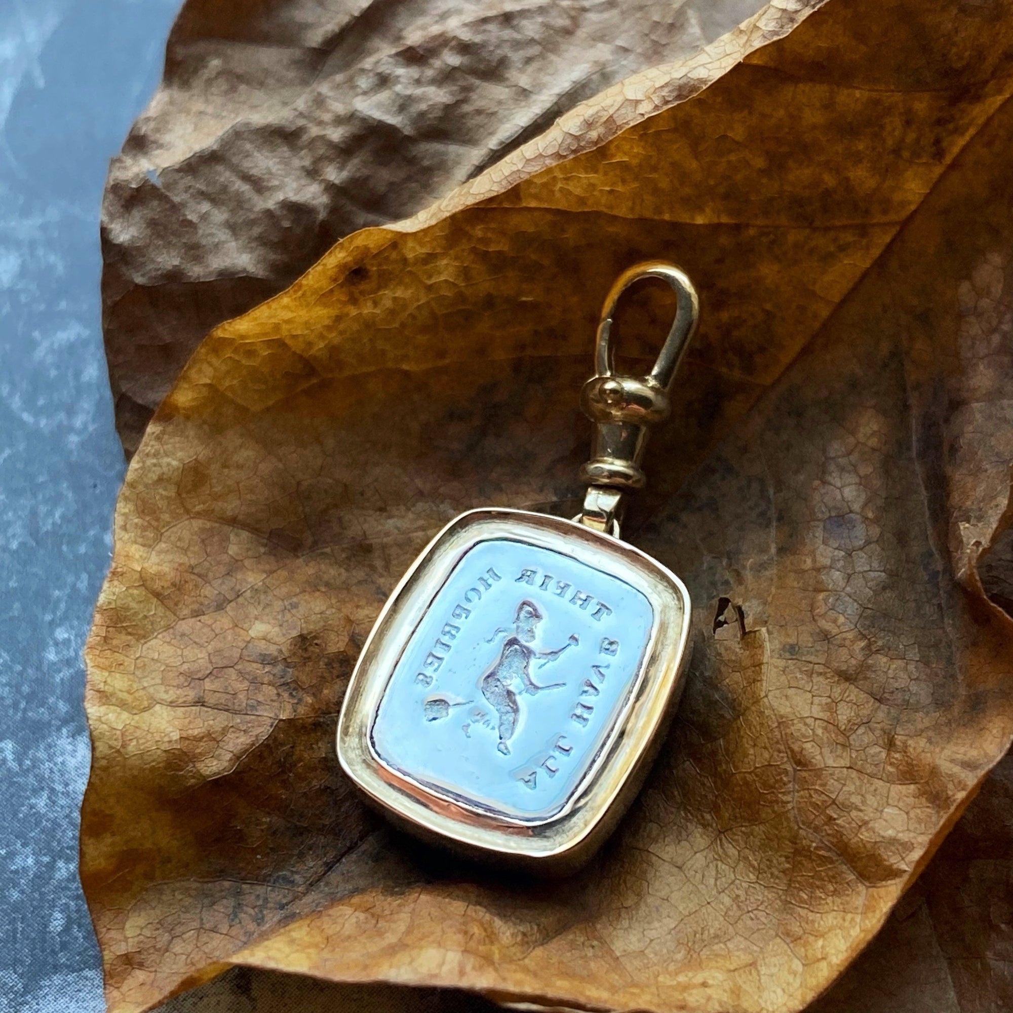 All Have Their Hobbies Witch Seal Pendant