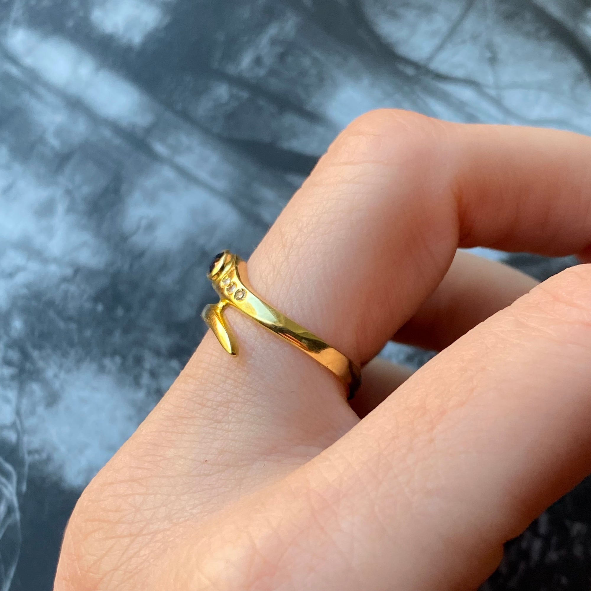 Vintage Snake Ring - Size 6