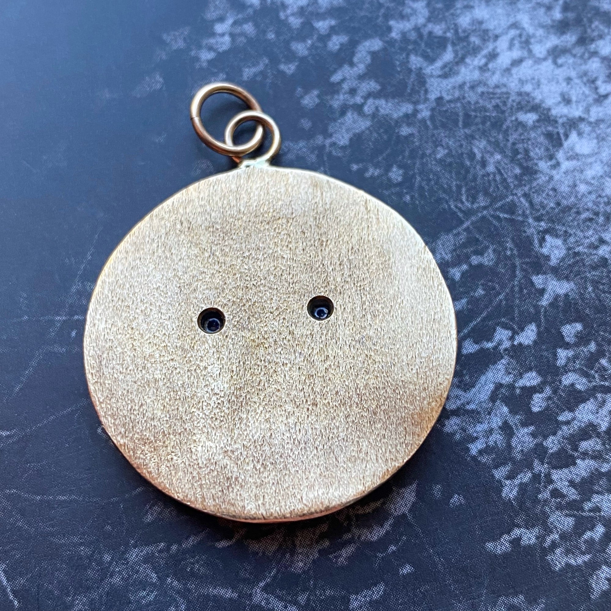 Vintage Cat Medallion