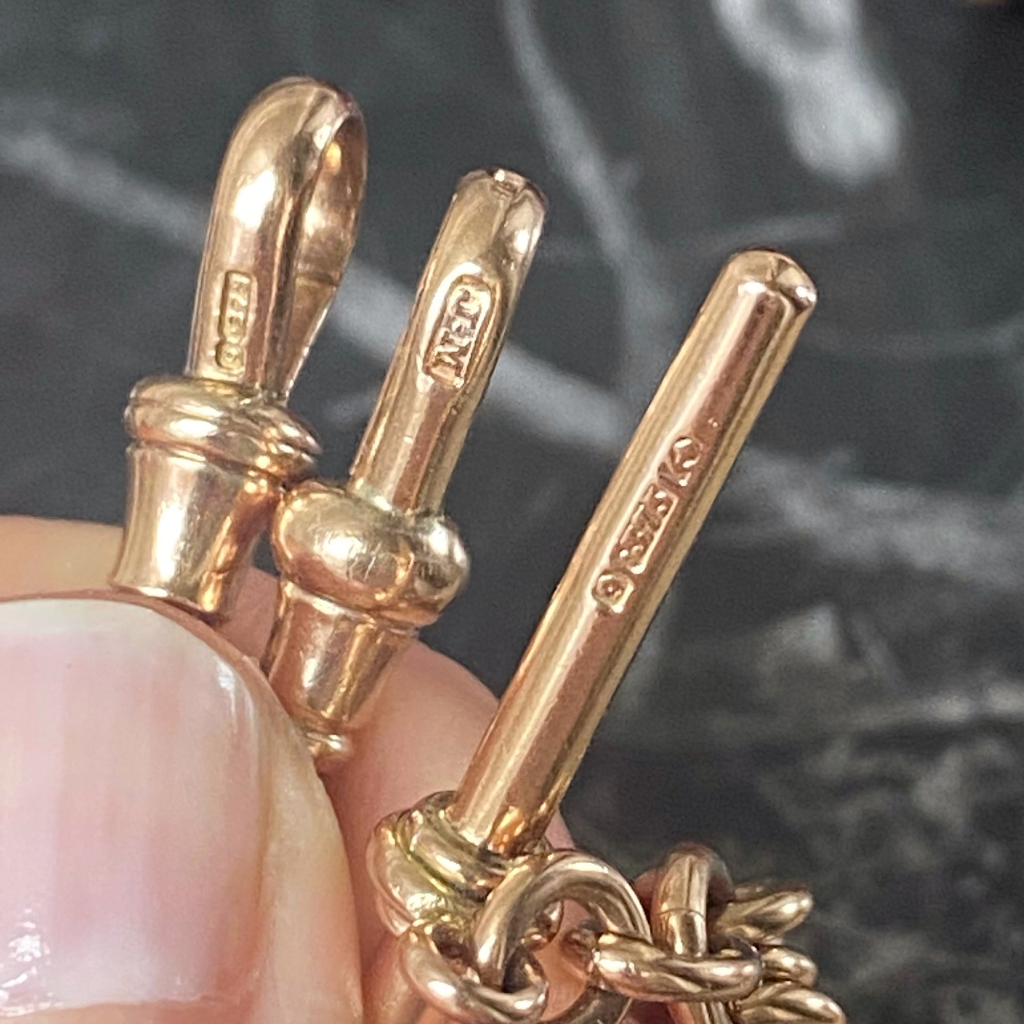 Antique Albert Watch Chain - 9k