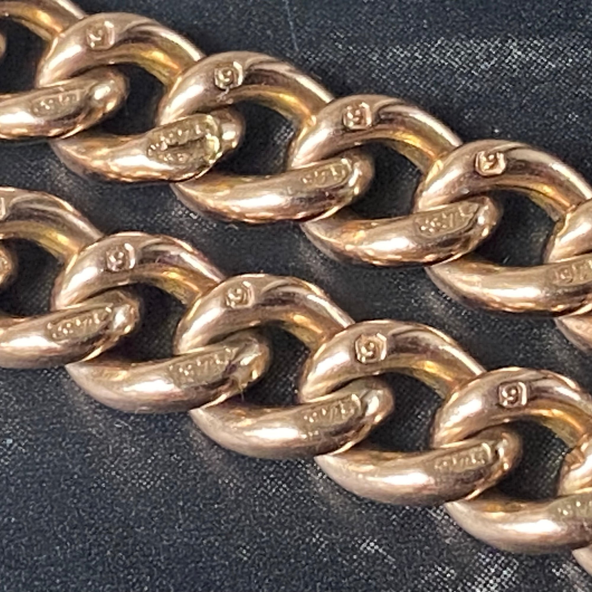Antique Albert Watch Chain - 9k