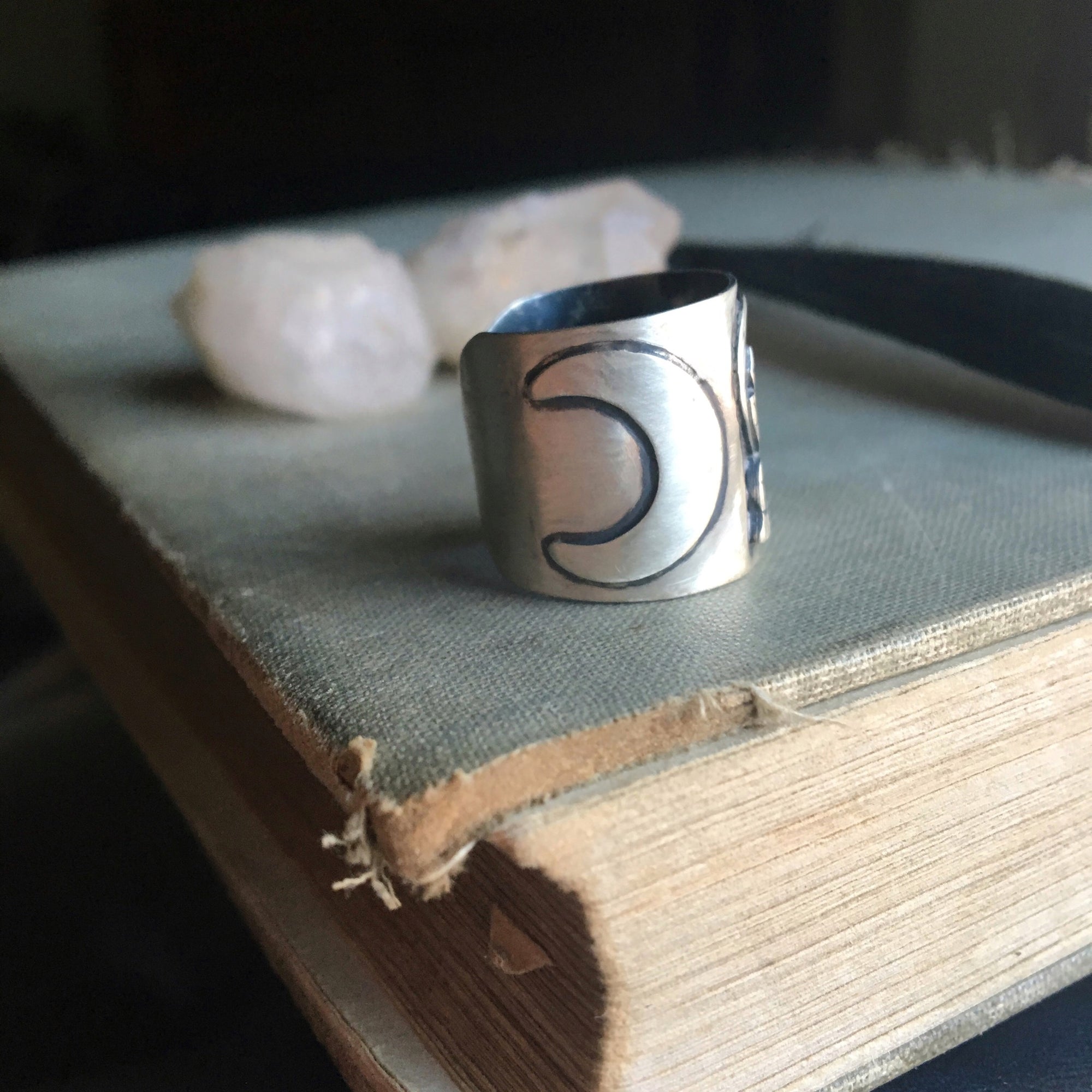 Fortune Teller Saddle Ring - Size 7-10