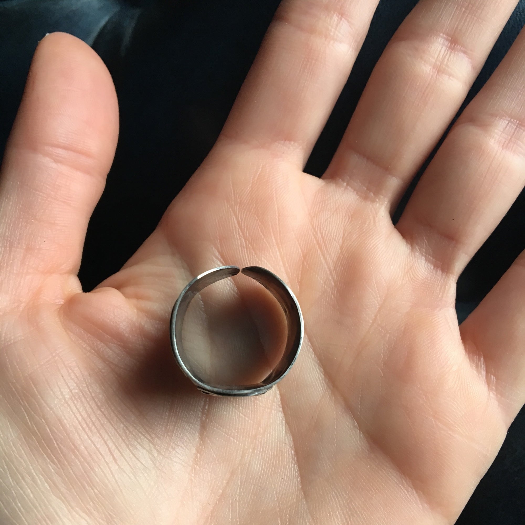 Fortune Teller Saddle Ring - Size 7-10