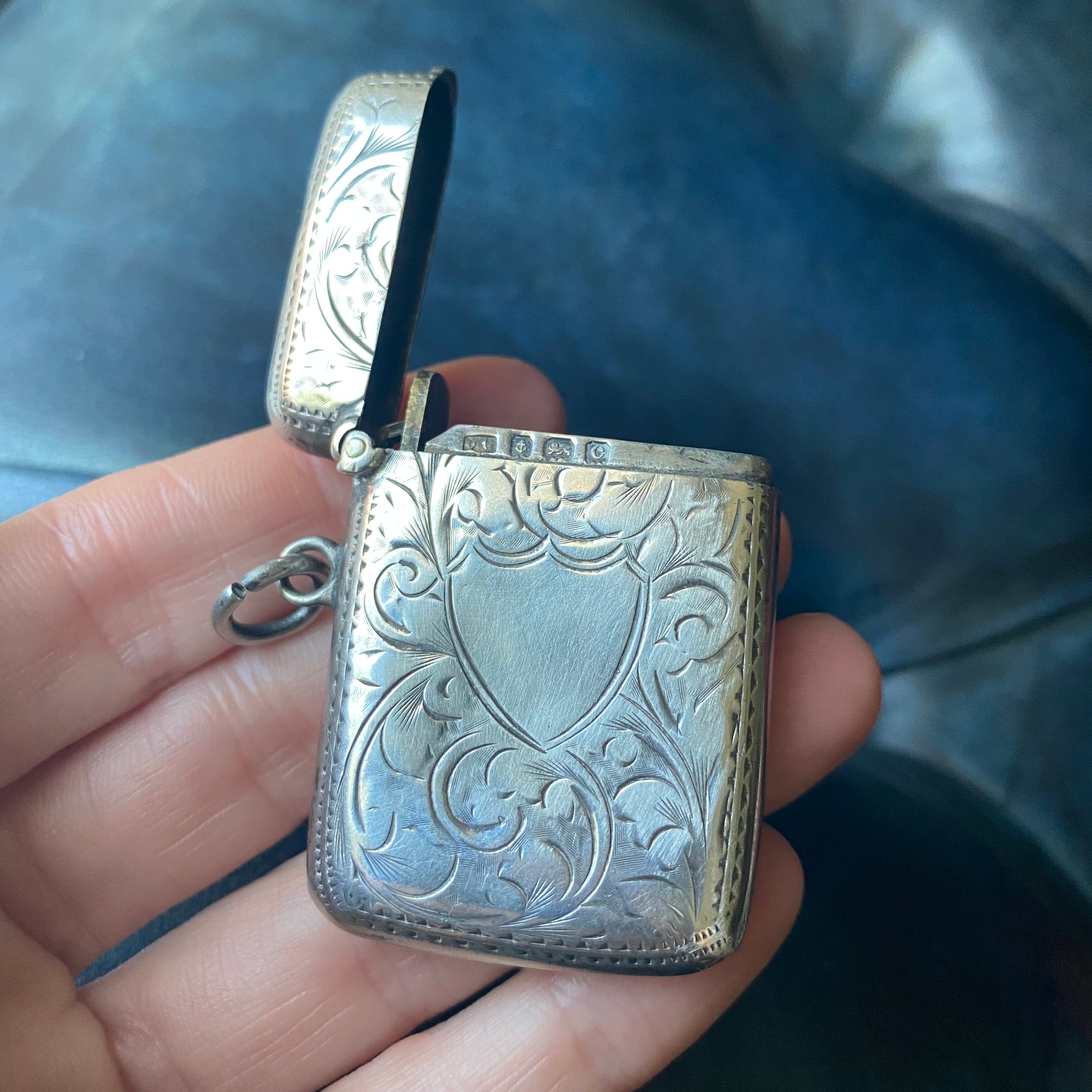 Antique Vesta Case