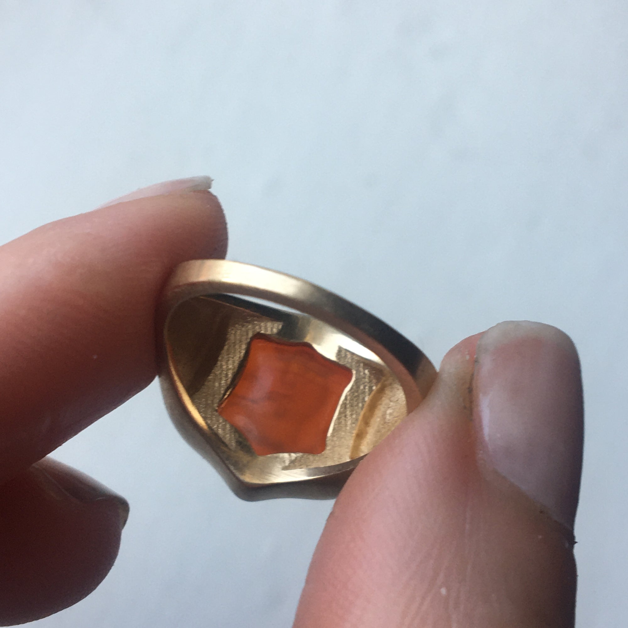 Taurus Signet Ring - Size 5