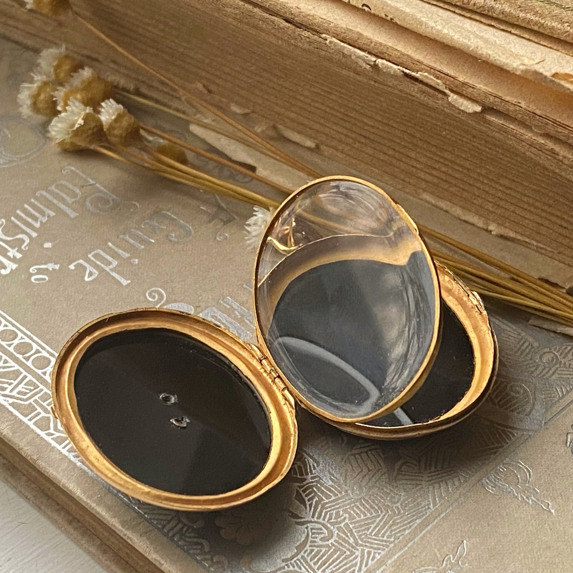 Antique Napoleon III Era French Locket - 18k