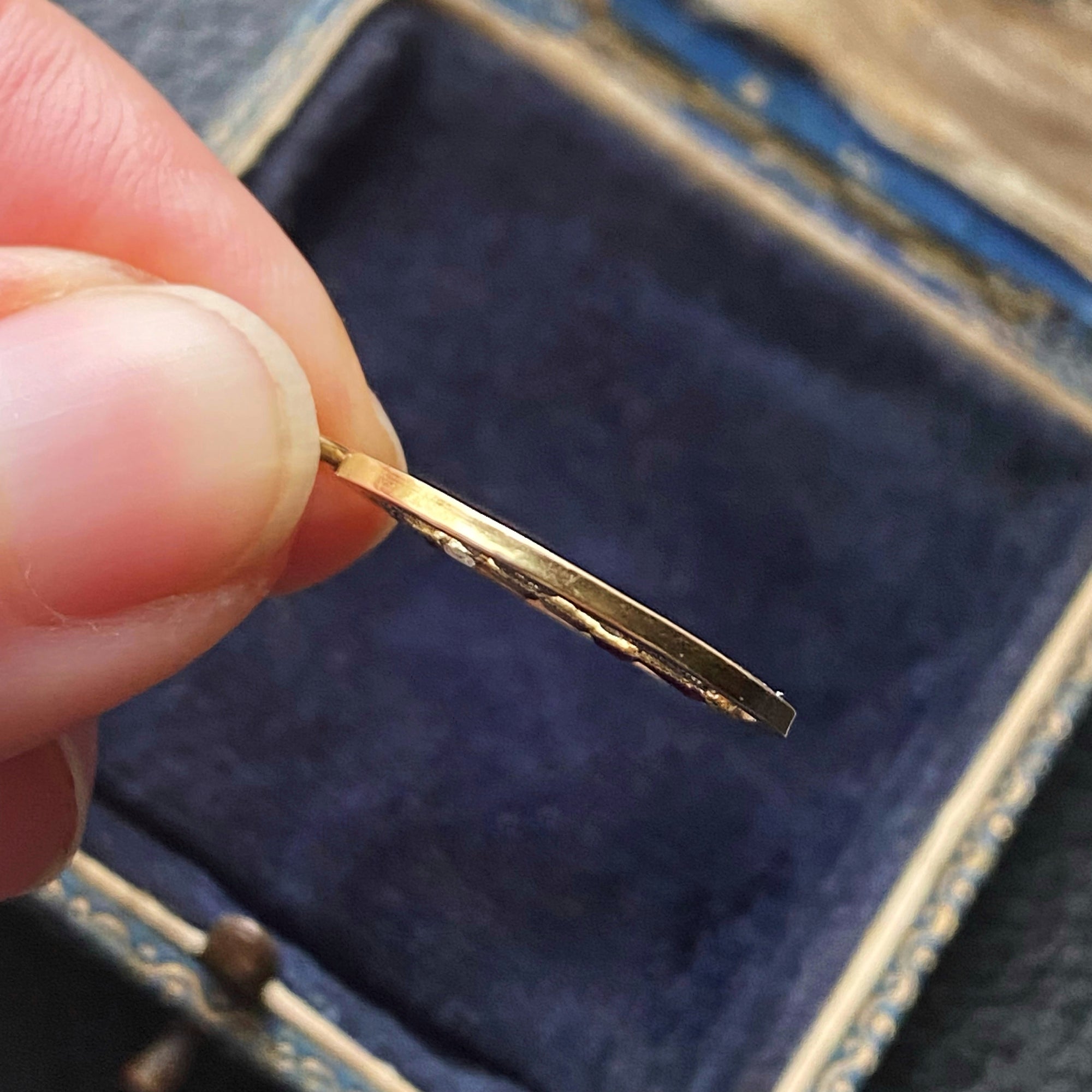 Rare French Art Deco "13" Charm - 18k