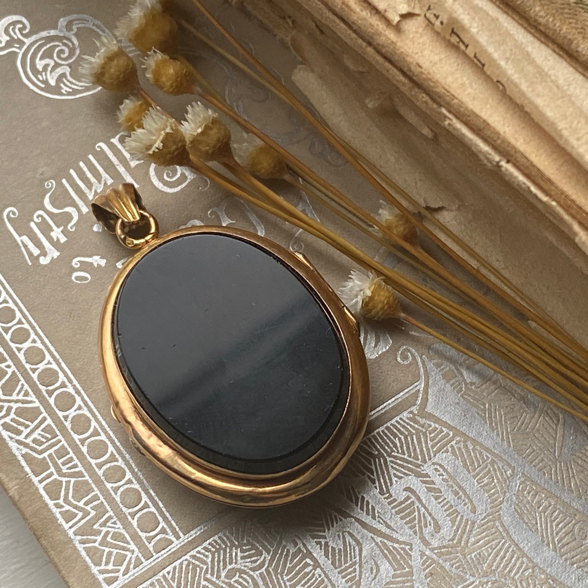 Antique Napoleon III Era French Locket - 18k