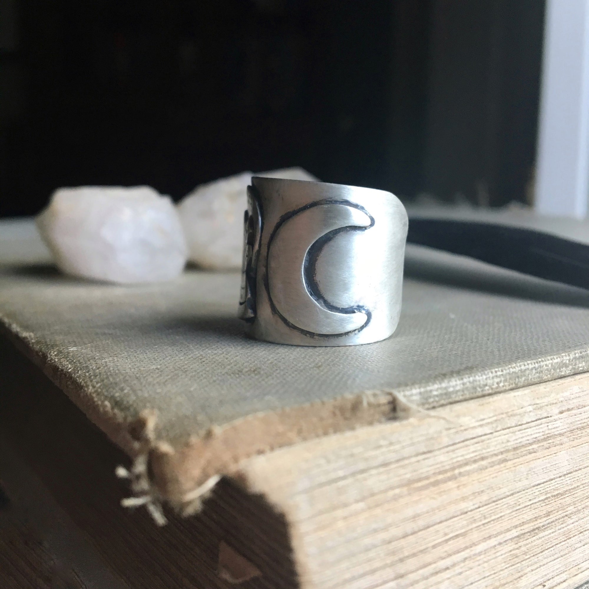 Fortune Teller Saddle Ring - Size 7-10