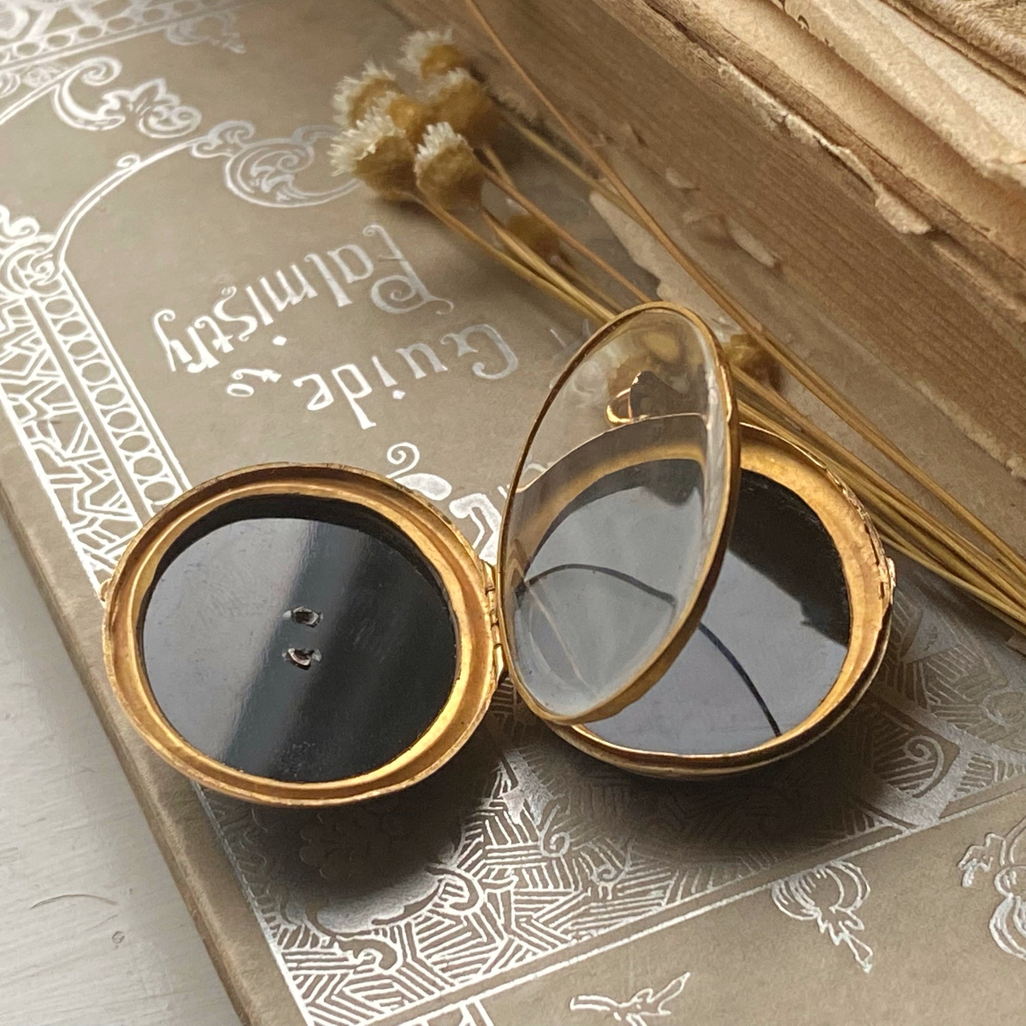 Antique Napoleon III Era French Locket - 18k
