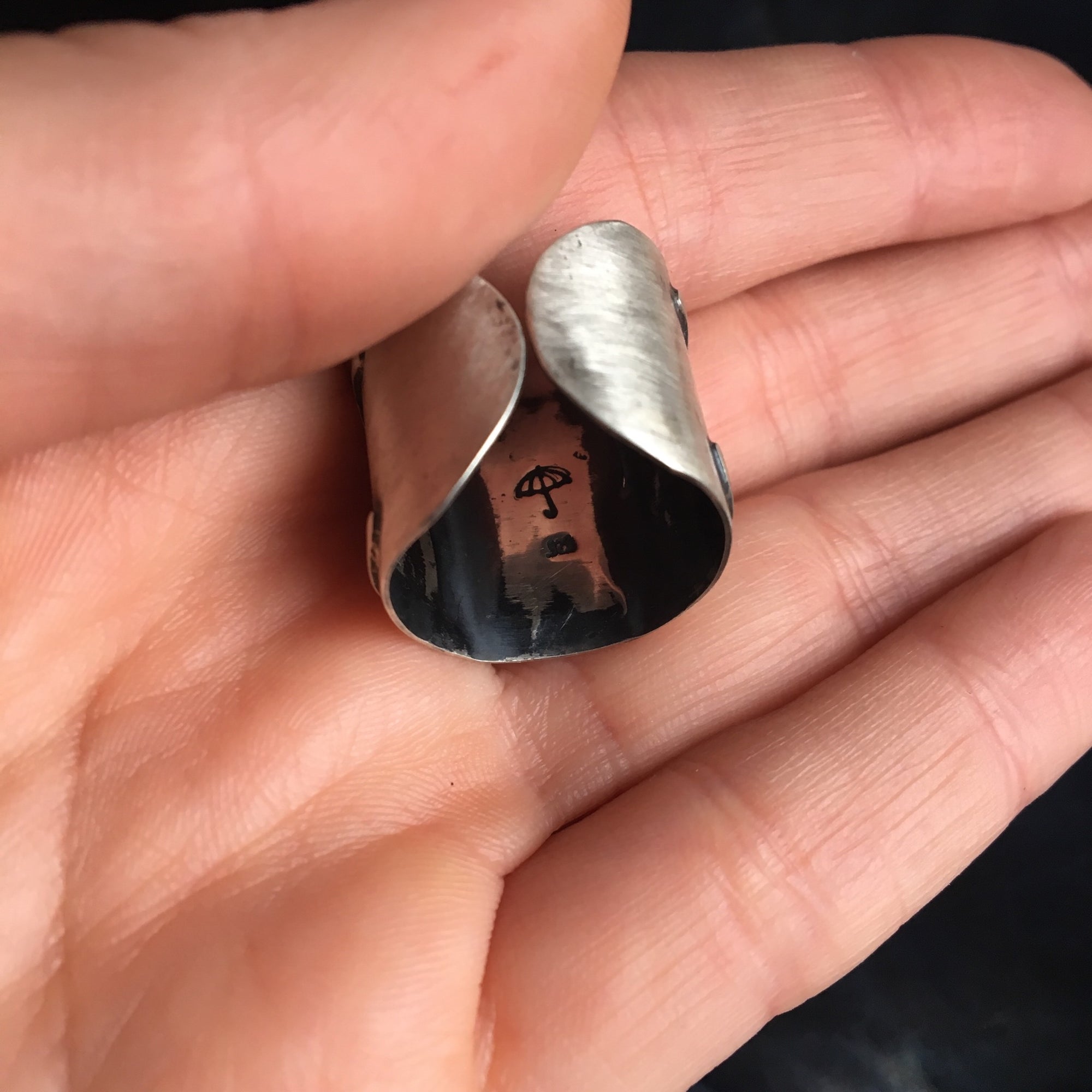 Fortune Teller Saddle Ring - Size 7-10