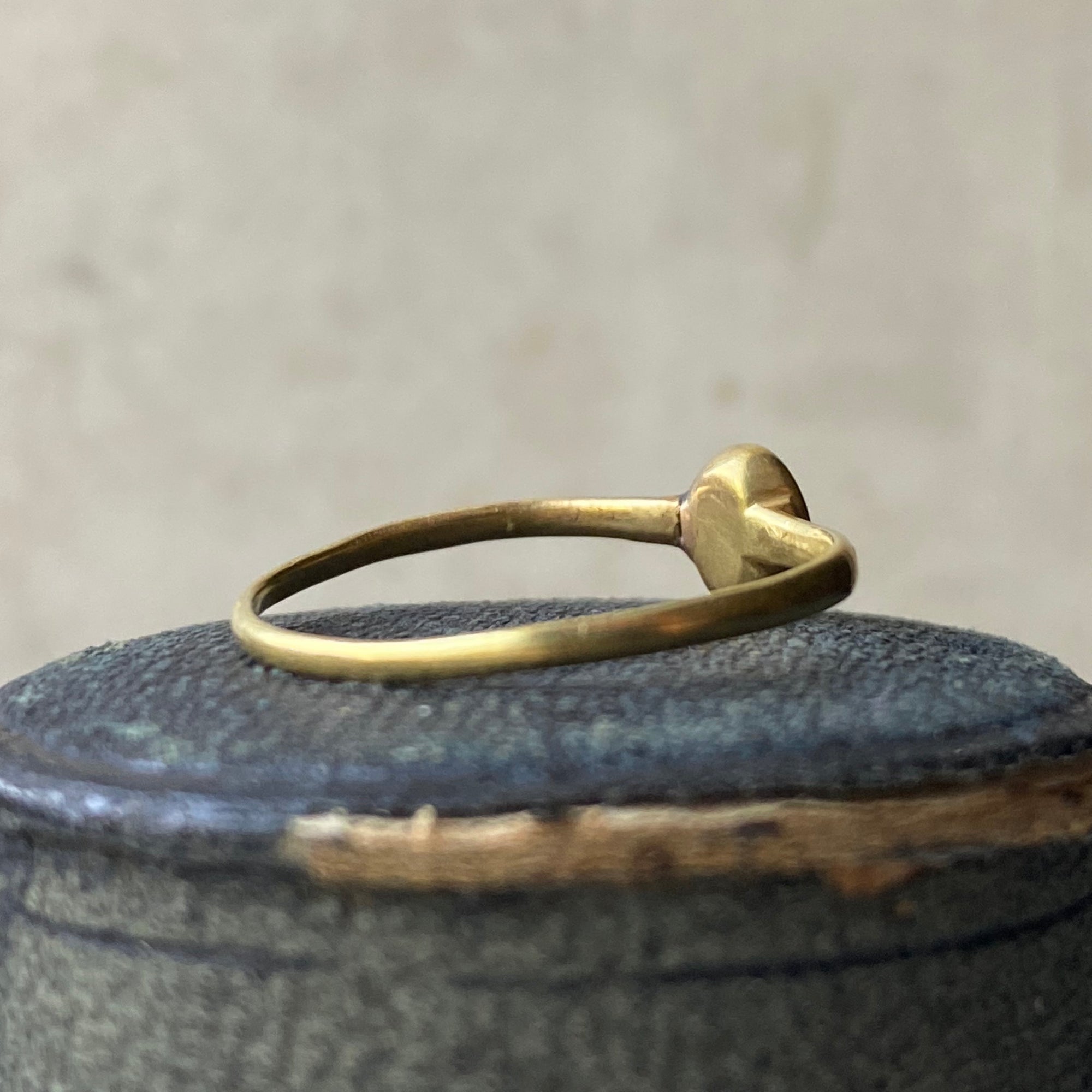 Antique Medieval Garnet Ring - Size 6