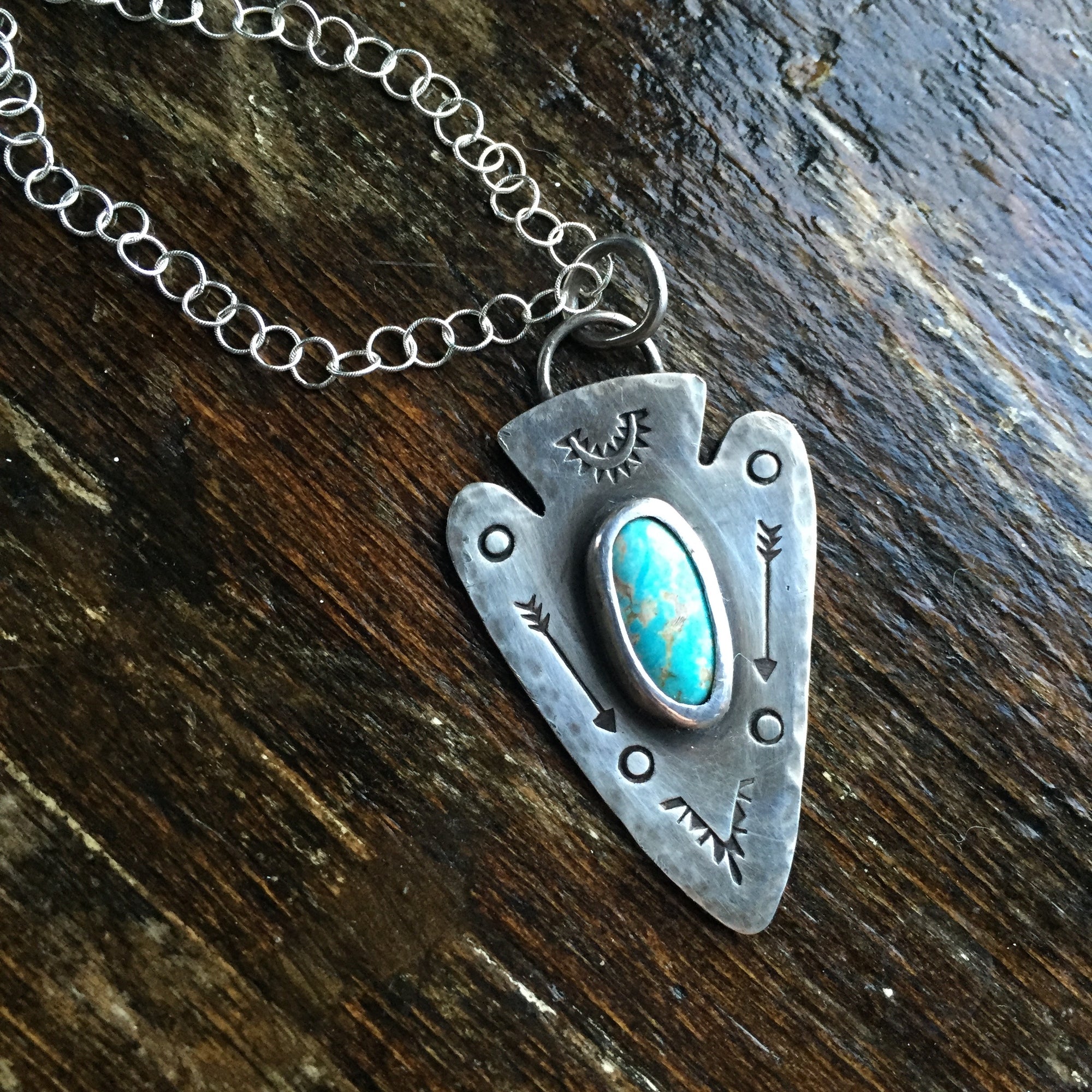 I Must Go Arrowhead Necklace