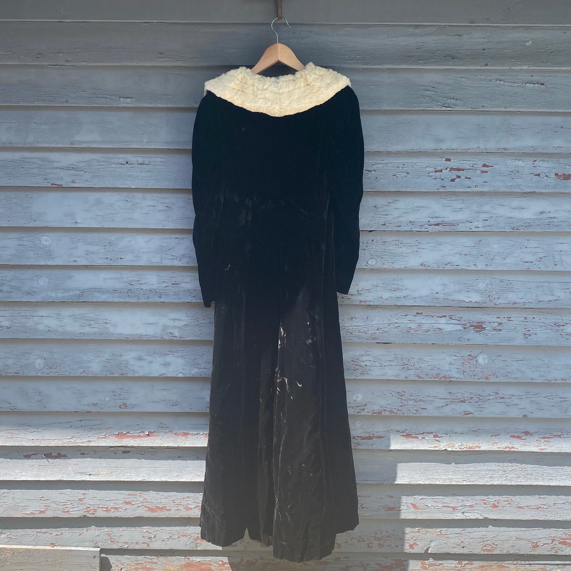 vintage opera coat