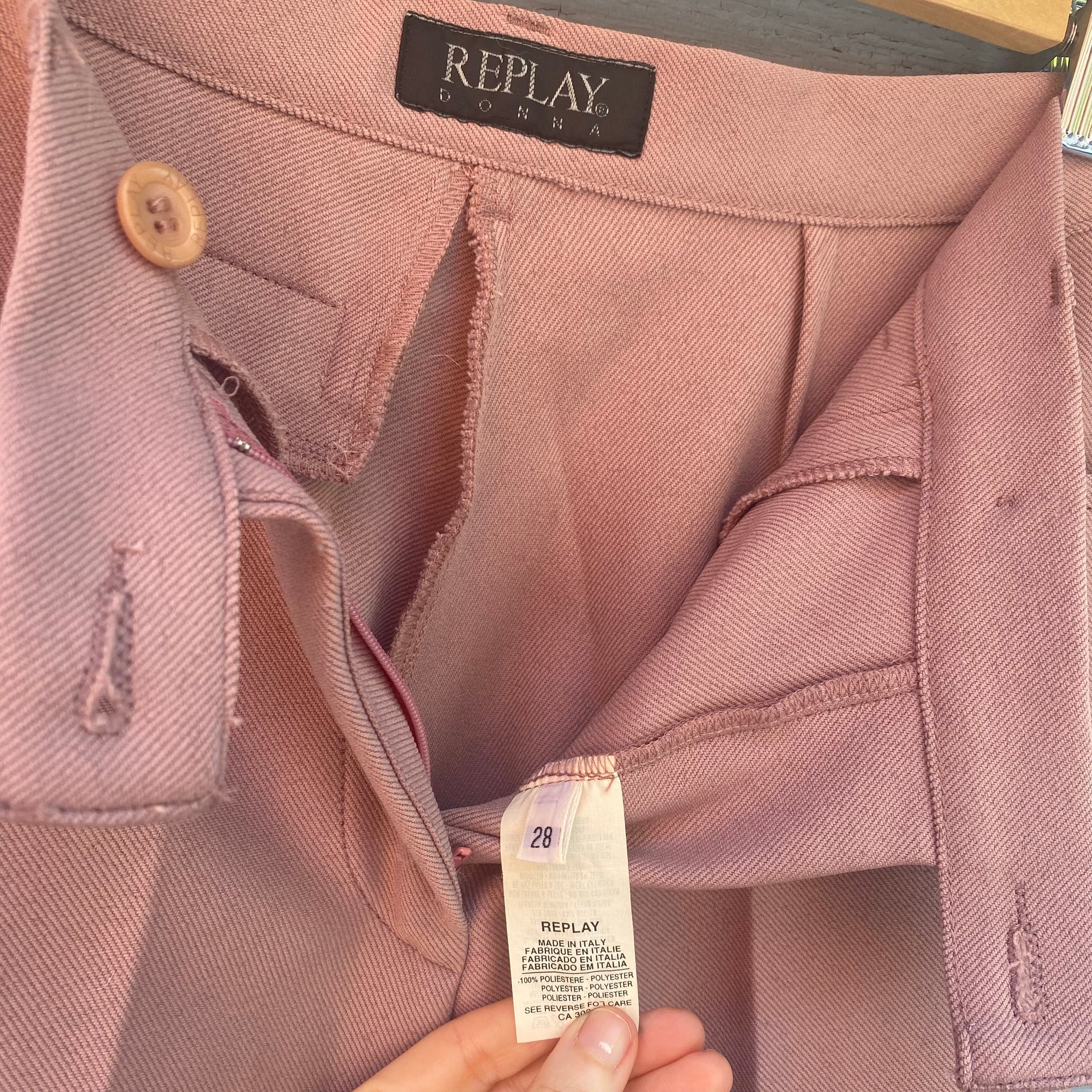 Vintage Replay Sample Pink Majorette Pants - Size XS