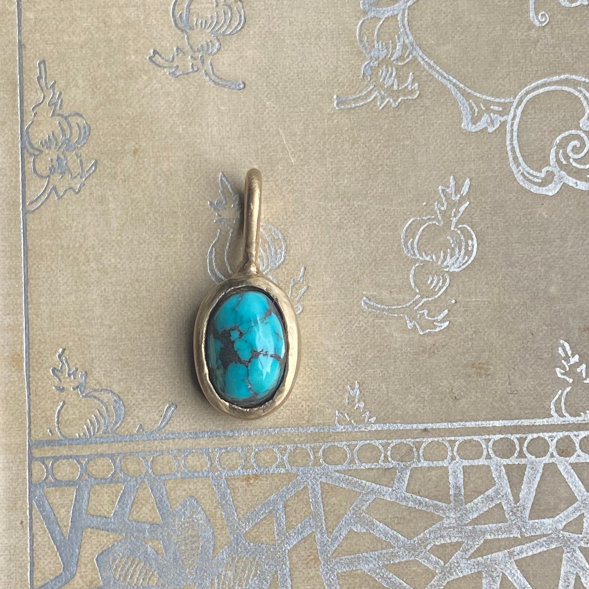 turquoise charm