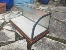 Antique Countertop Curved Glass Display Case - LOCAL PICKUP ONLY