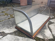 Antique Countertop Curved Glass Display Case - LOCAL PICKUP ONLY