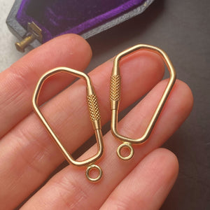 14k gold fastener 