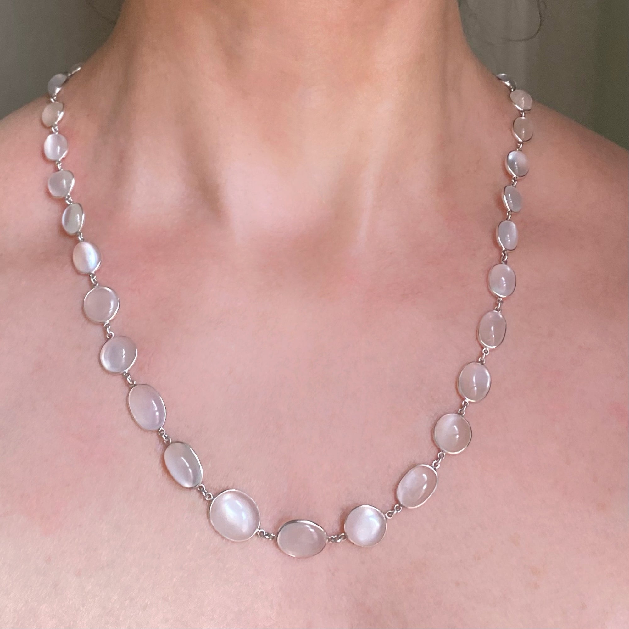 art deco moonstone