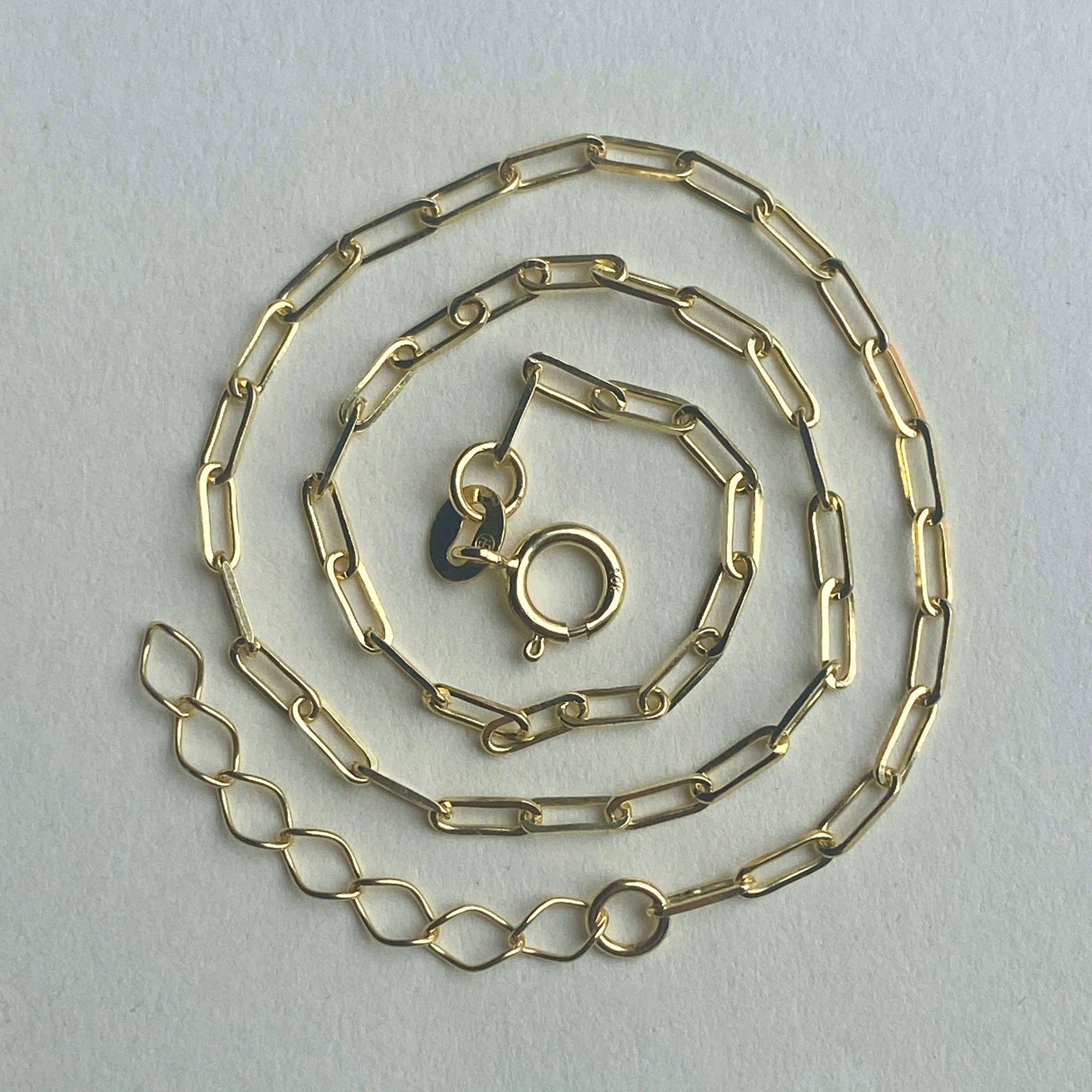 gold anklet