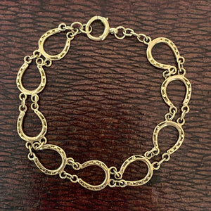 vintage horseshoe bracelet