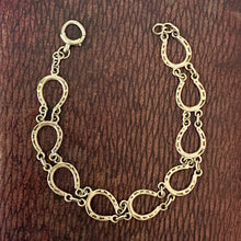 gold horseshoe bracelet