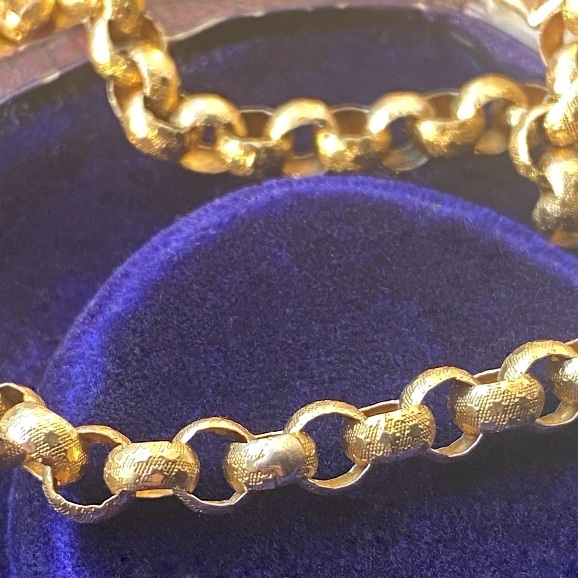 Antique Georgian Double Strand Hand Clasp Bracelet