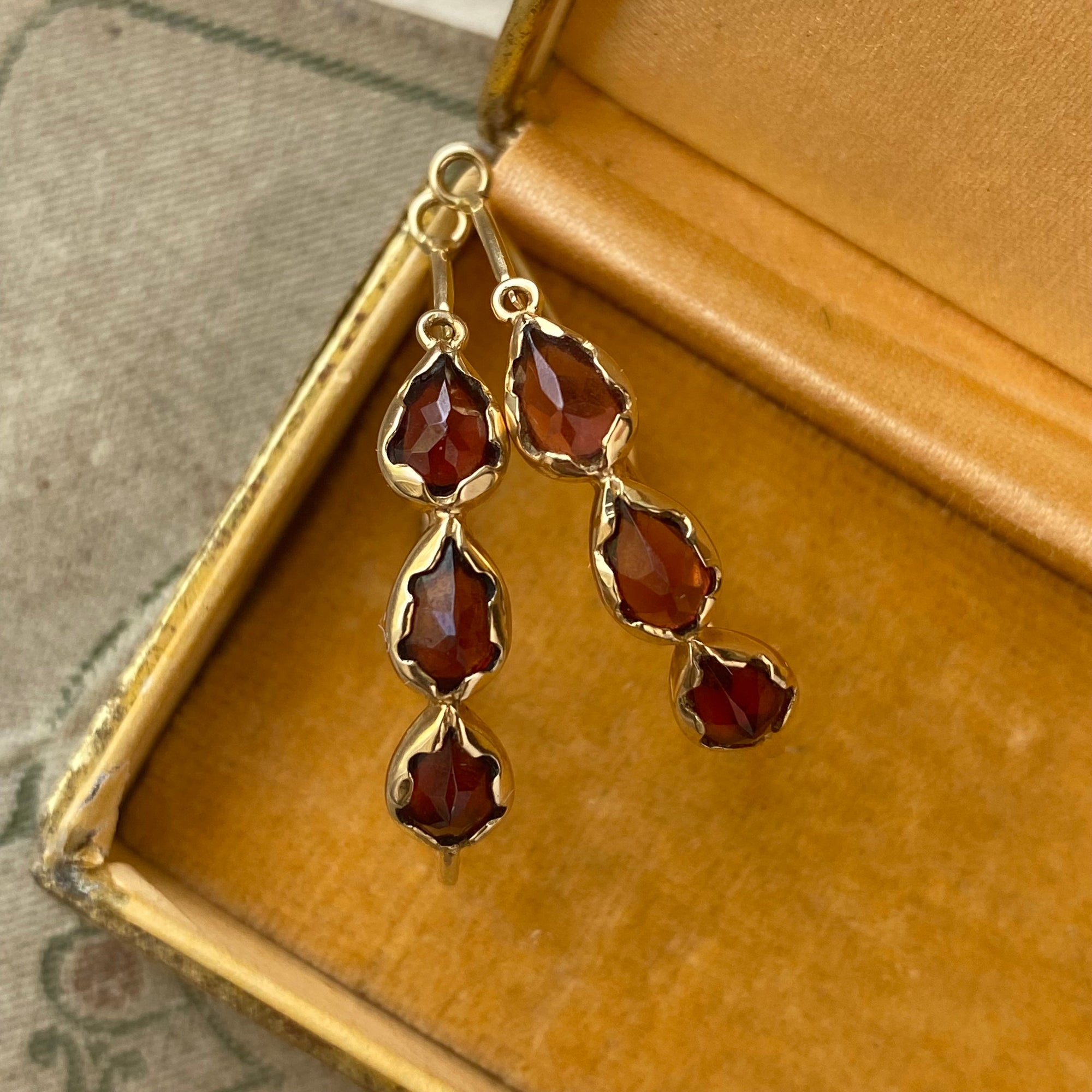 antique poissarde earrings