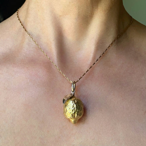 Pomellato lemon pendant