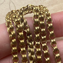 Antique gold chain