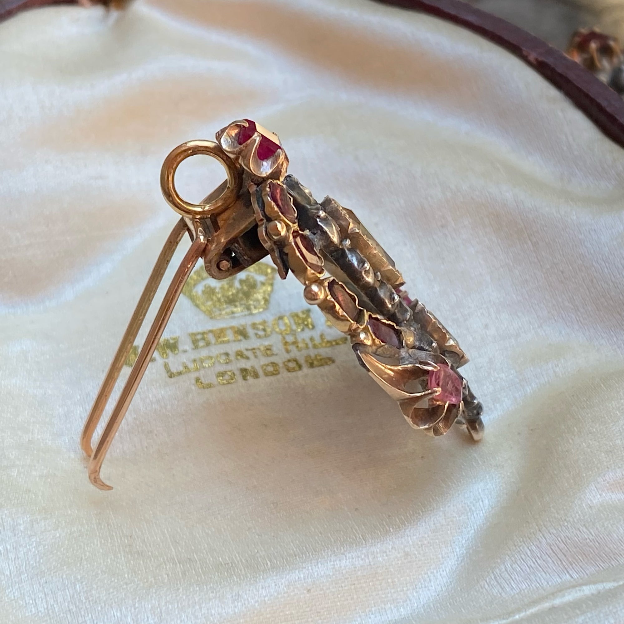 art deco dress clips