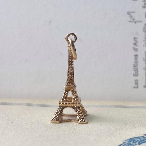 18k Eiffel Tower charm