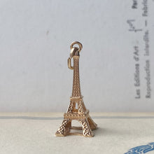 Vintage French Eiffel Tower Pendant - Small - 18k