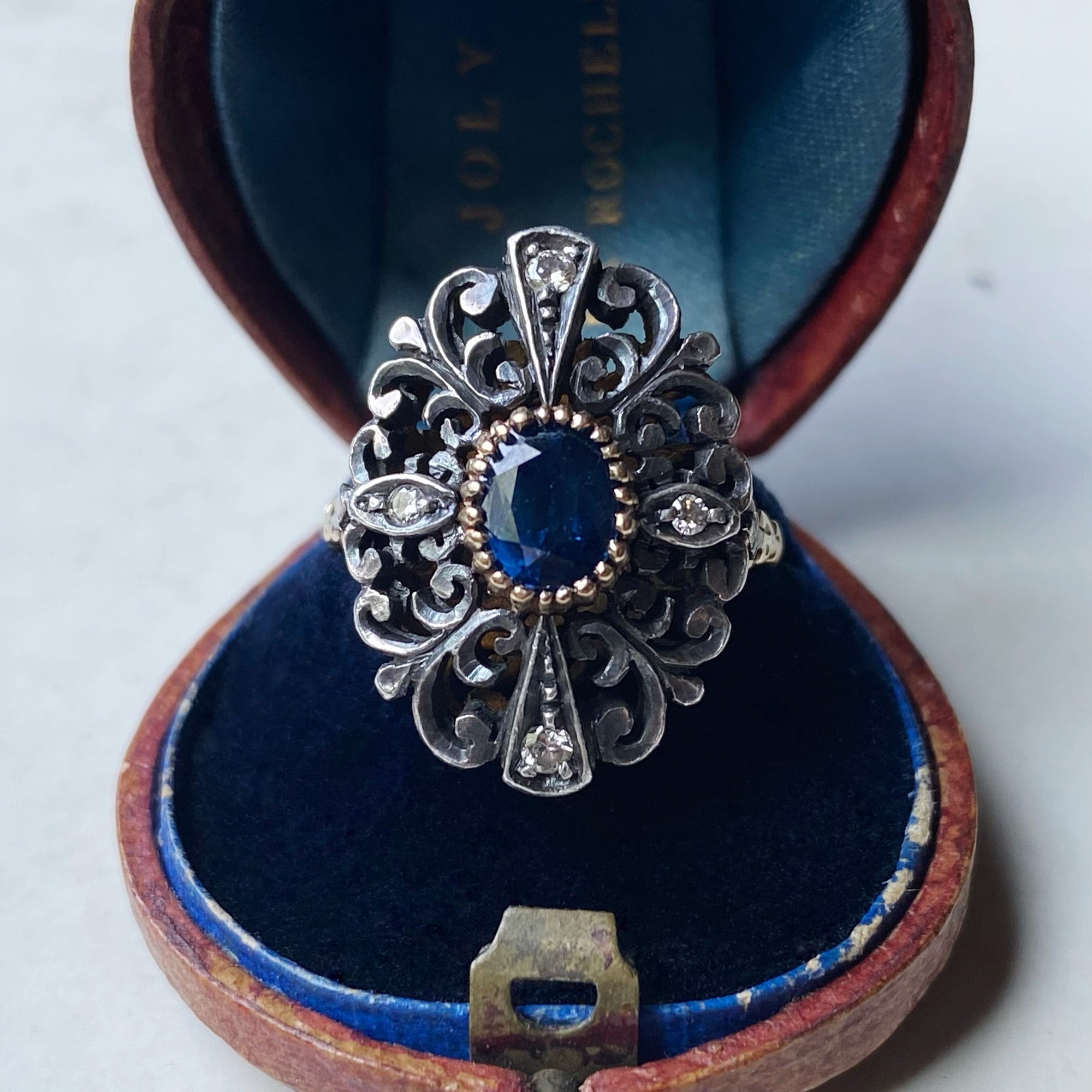 antique sapphire ring