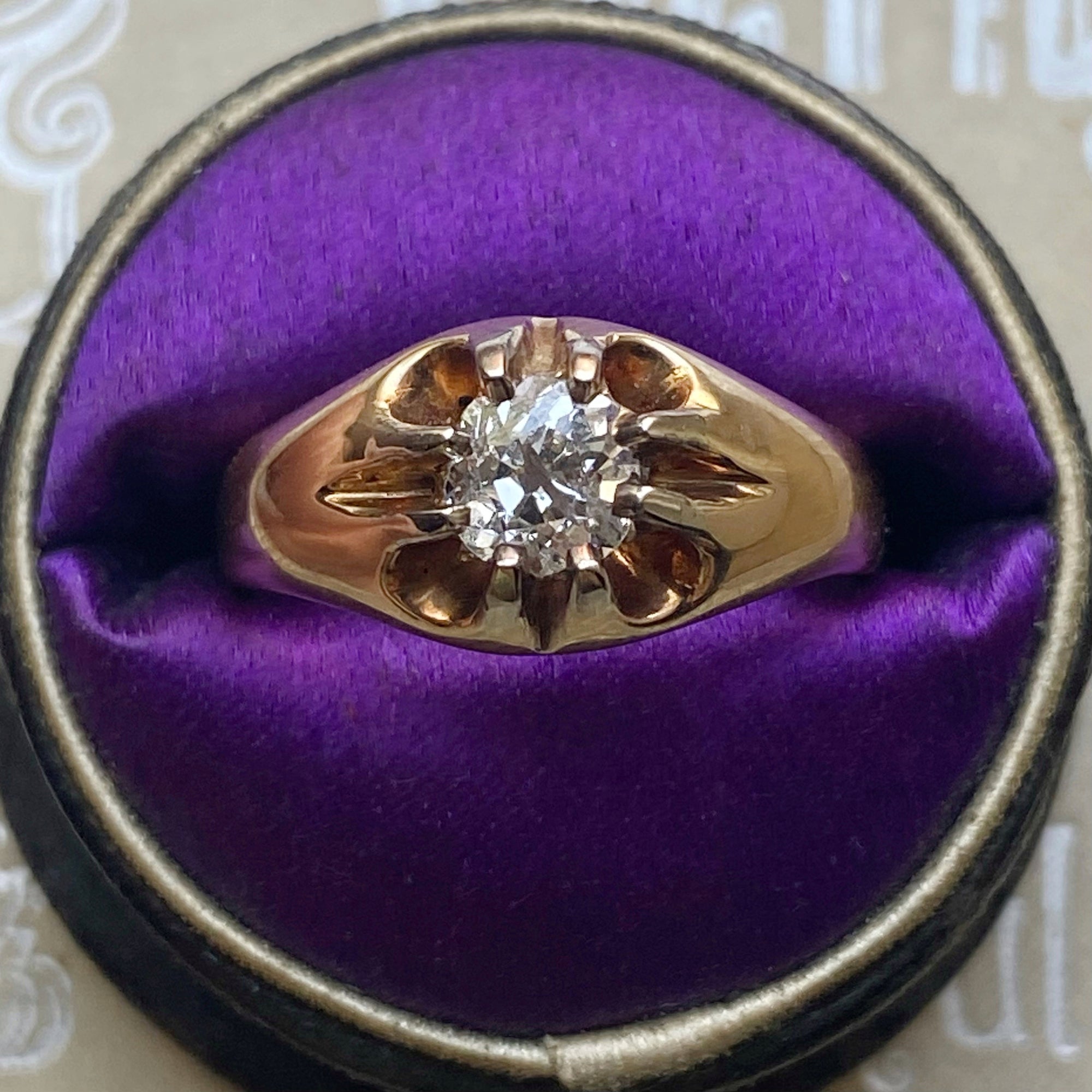 antique belcher ring