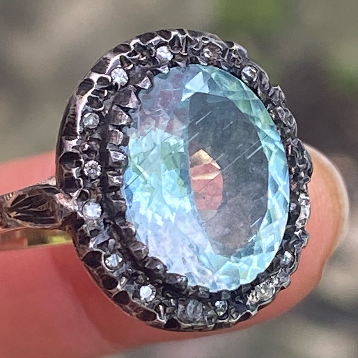 aquamarine ring