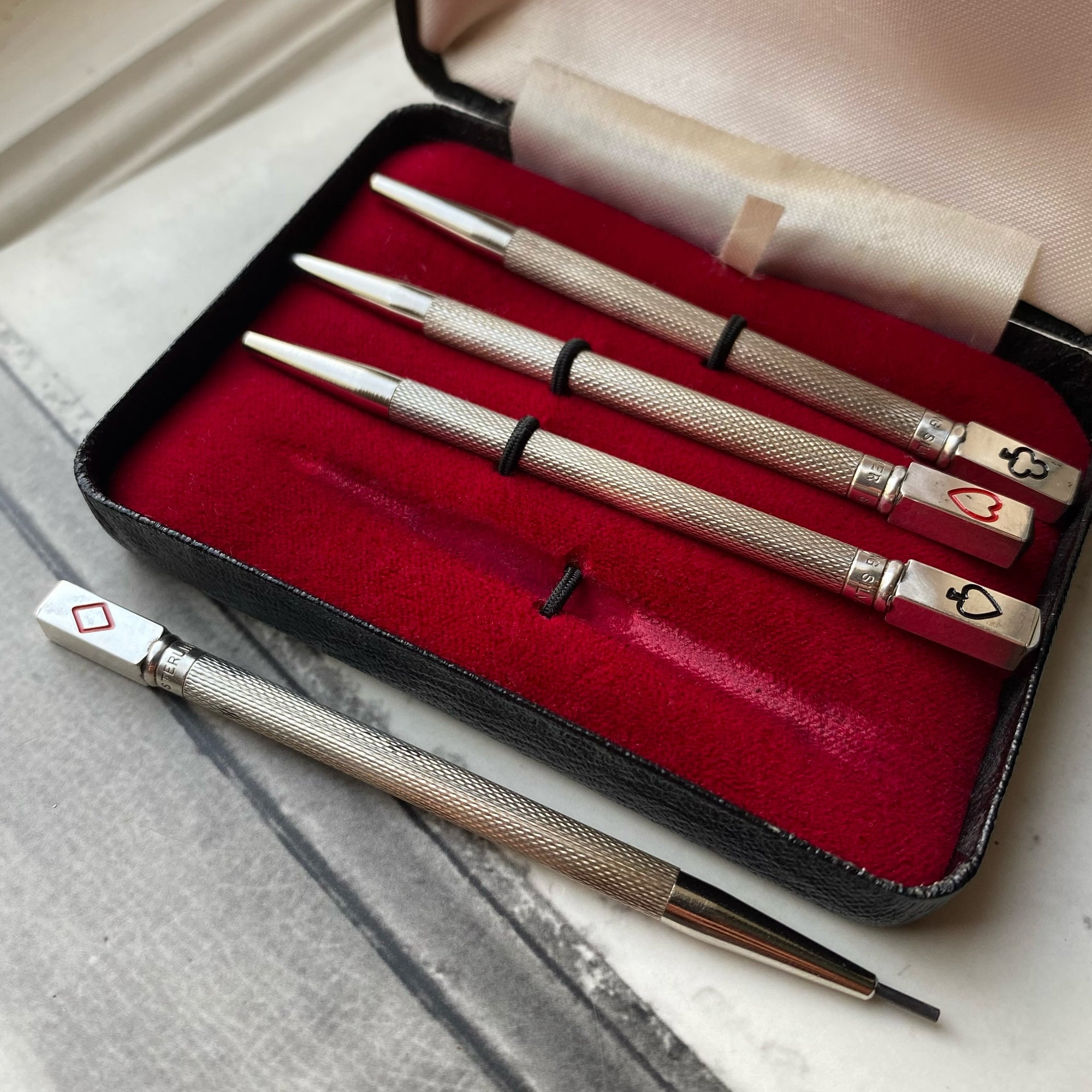 sterling silver pencil
