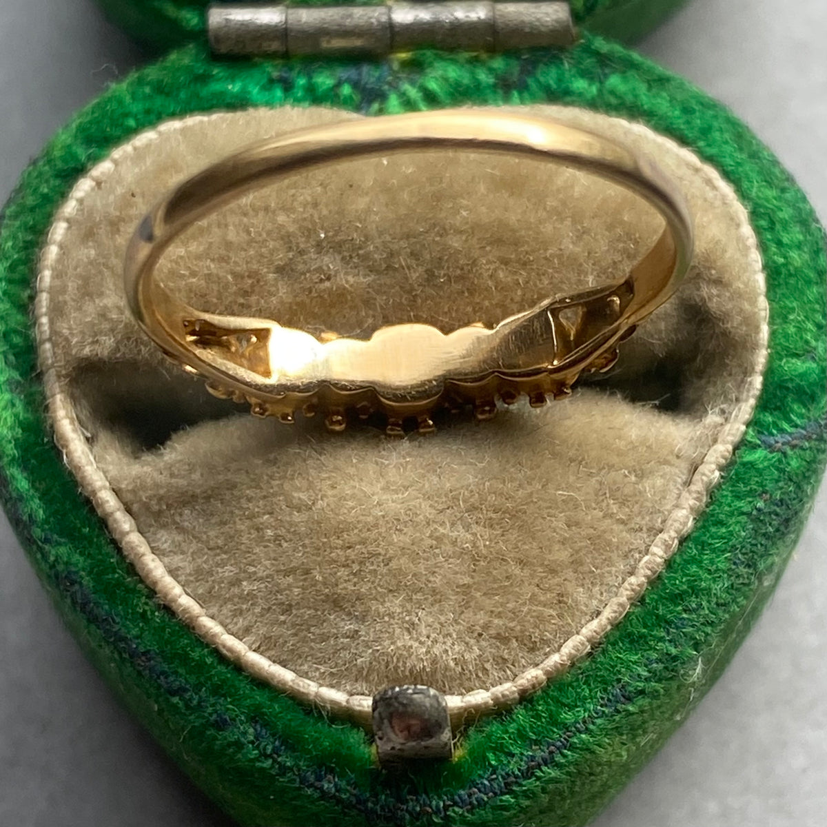 Antique Georgian Emerald &amp; Diamond Ring