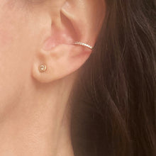 18k diamond ear cuff