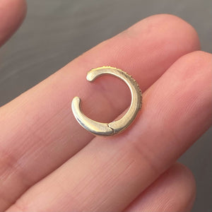 Diamond Ear Cuff - 14k