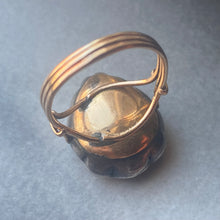 Antique 18th Century Portuguese Chrysoberyl & Minas Novas Ring - Size 7