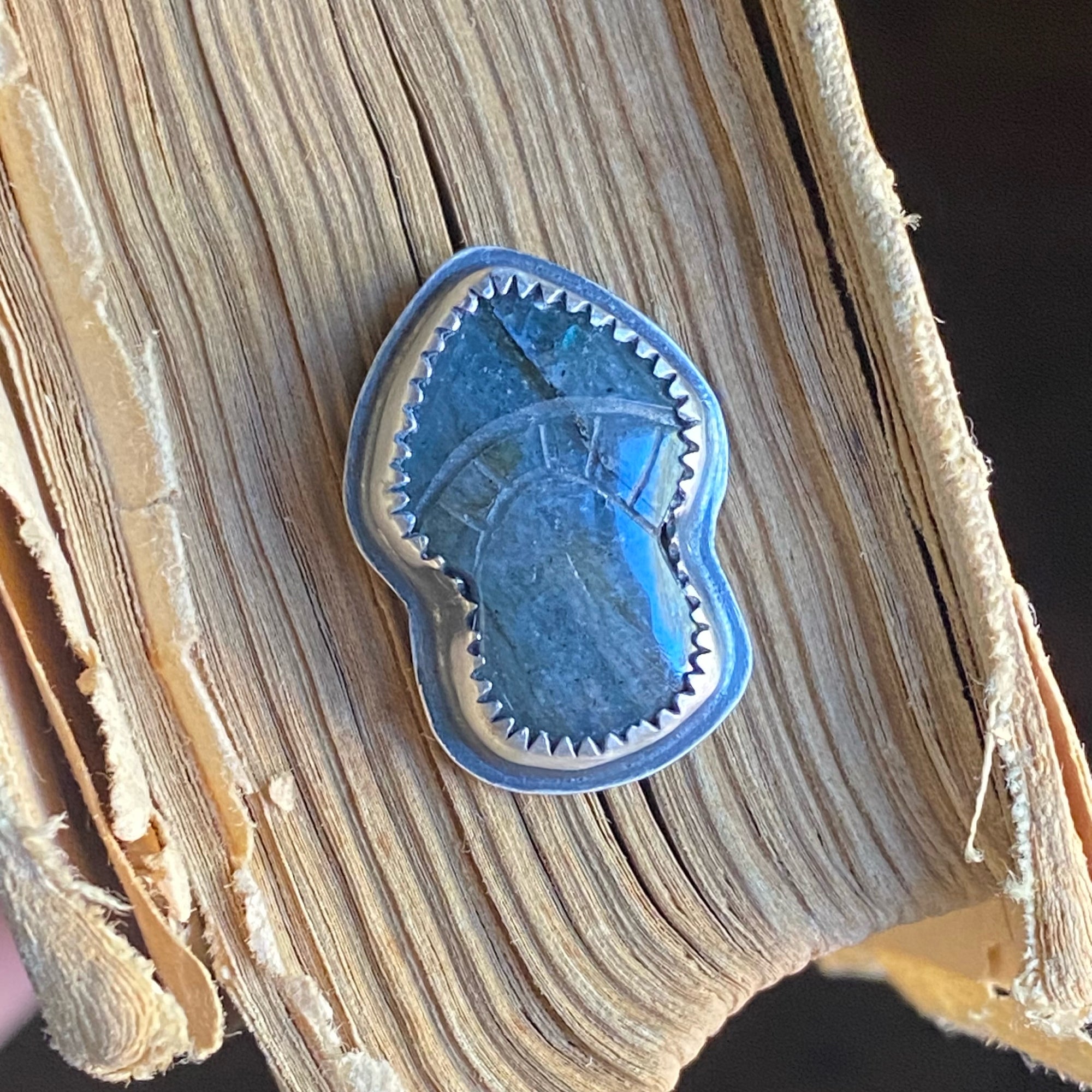 sterling silver lapel pin