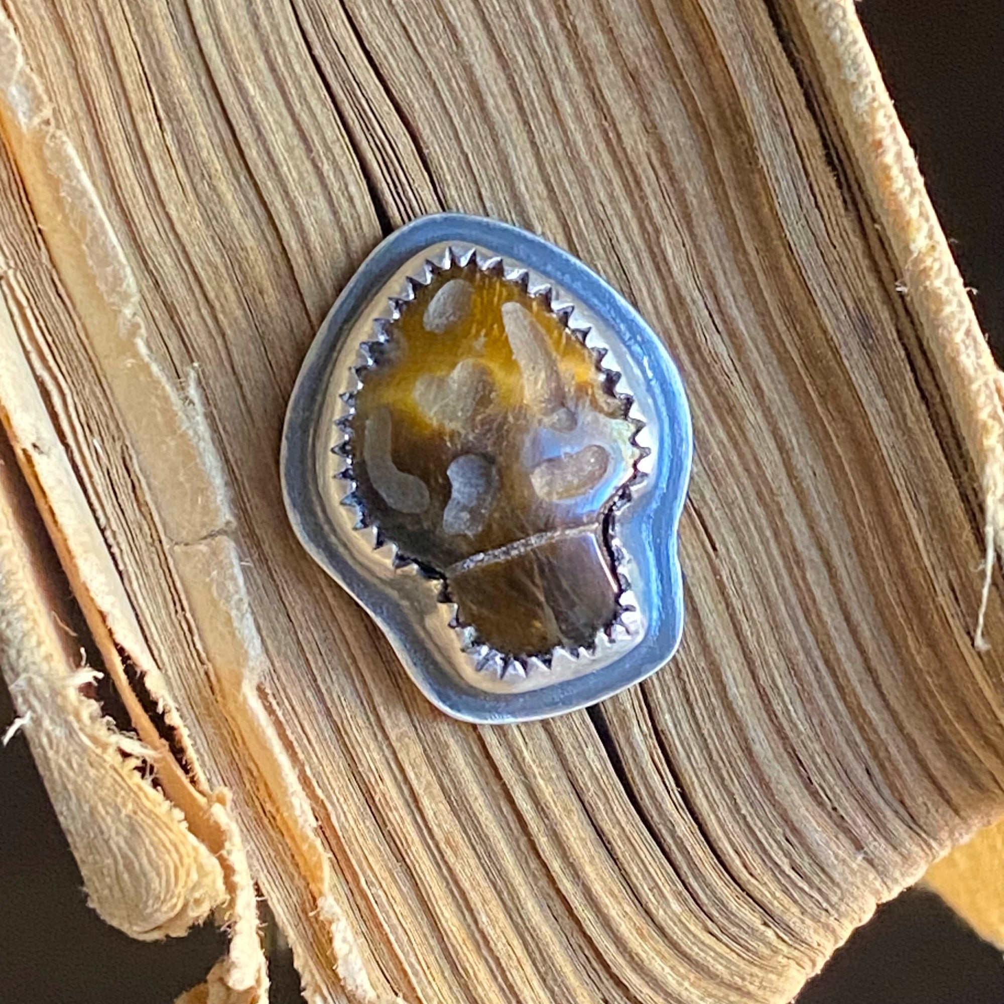 sterling silver lapel pin