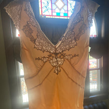 1930s silk lace top