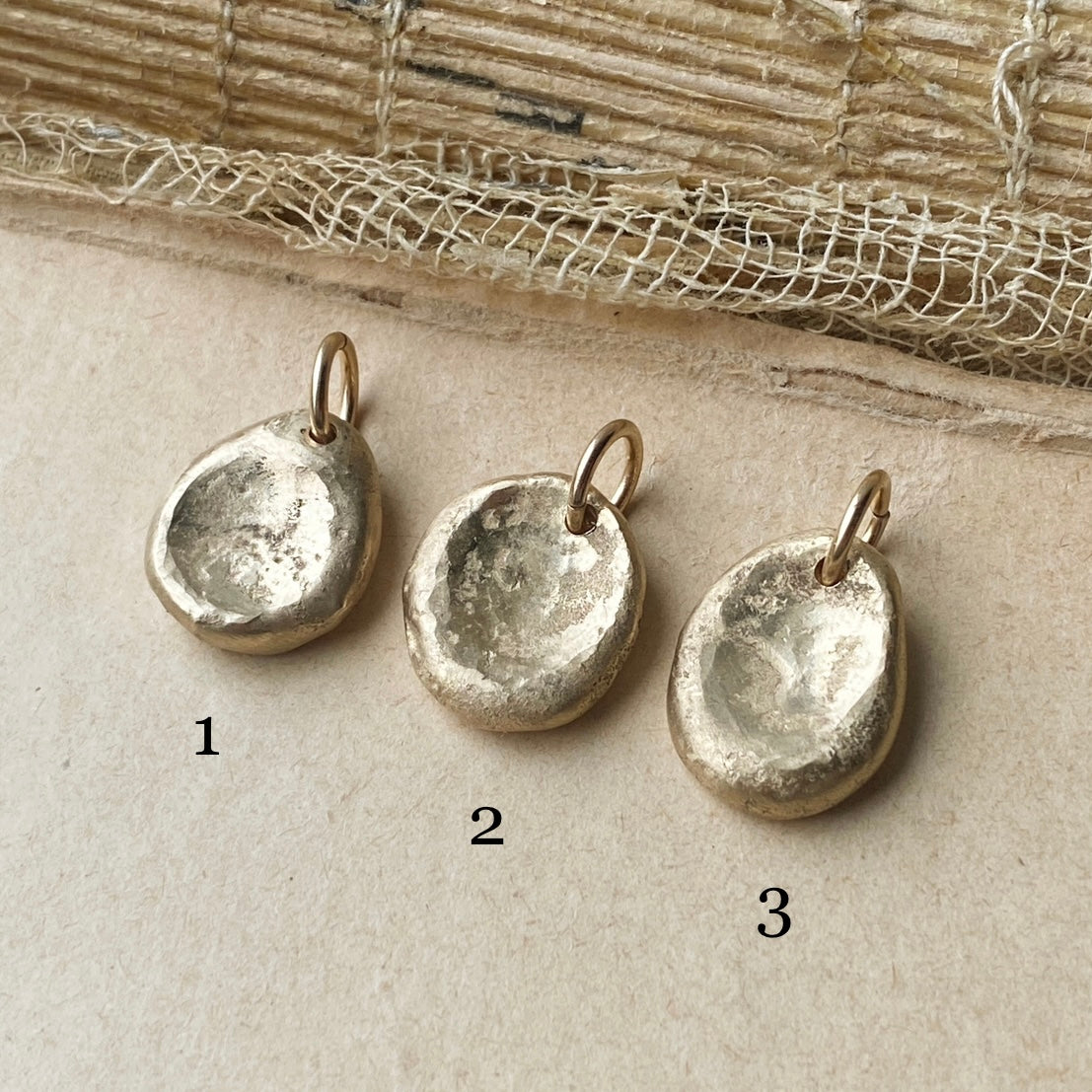gold worry stone