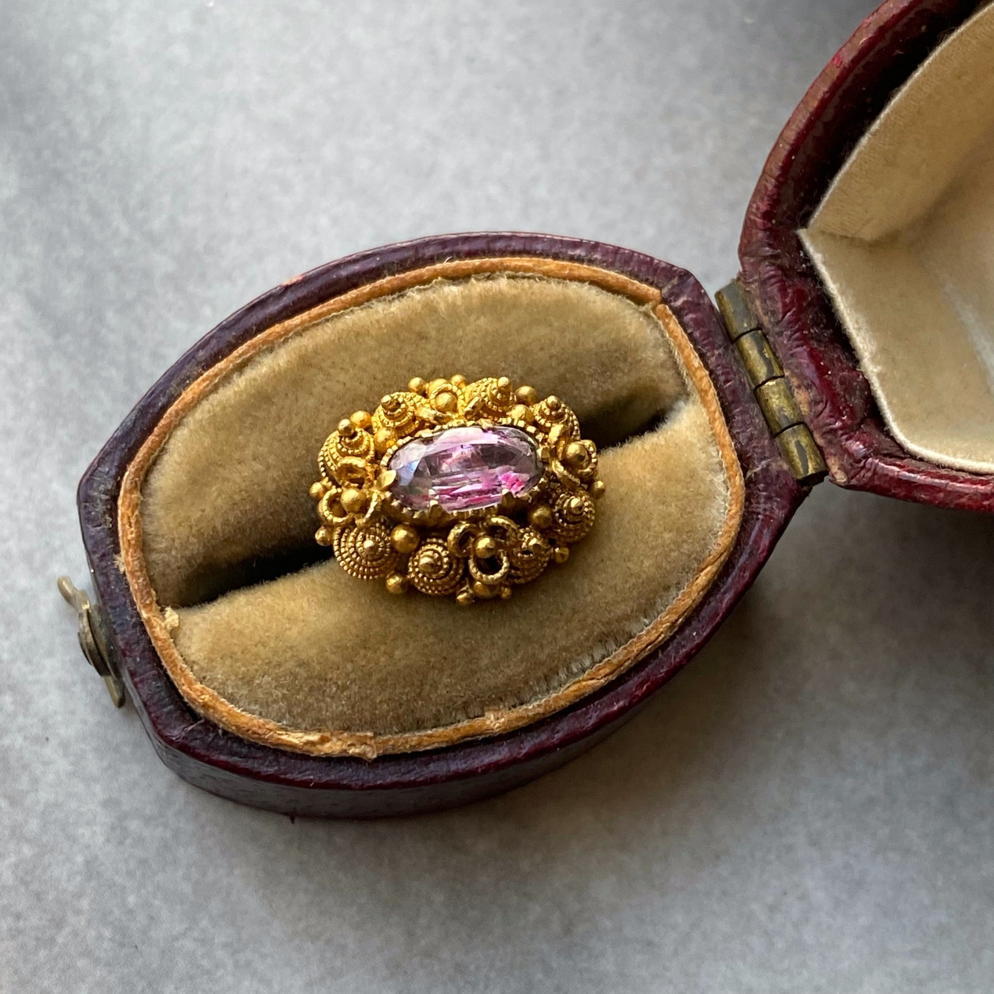 Georgian pink topaz